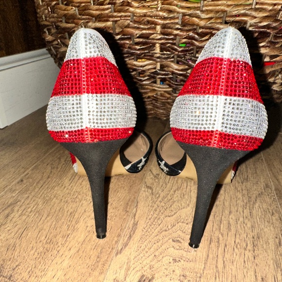 Patriotic Star-Studded Heels - Picture 4 of 8